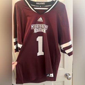 Adidas Mississippi State Football Jersey size L